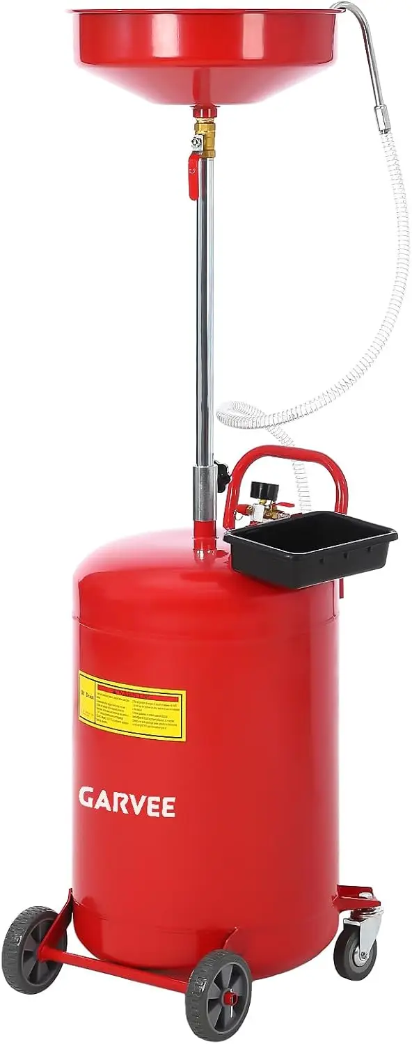 Oil Drain Tank - 20 Gallon Waste Oil Drain Tank,