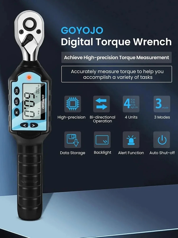 1/2 3/8 1/4 Digital Preset Tor - Torque Wrench Digital review and price