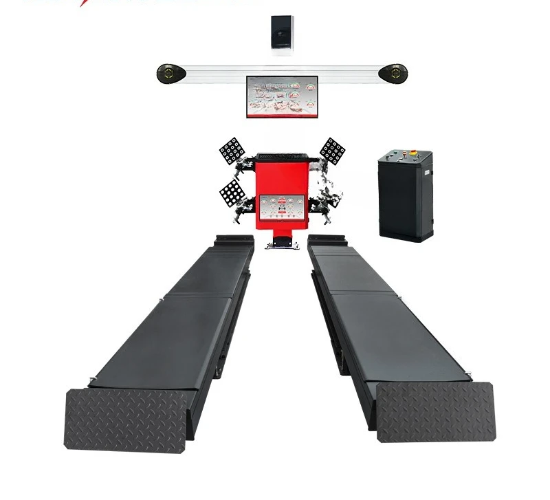 Large scissor lift Car lift Ki - Wheel Alignment Machine review and price