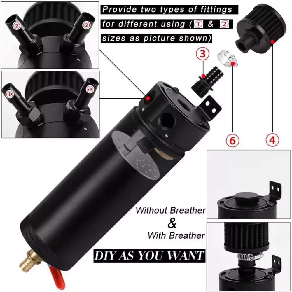 GOODT37C Universal 2 Port Alum - Oil Drain Tank review and price