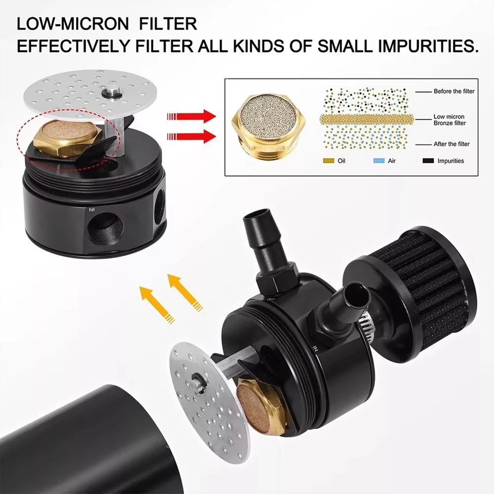 GOODT37C Universal 2 Port Alum - Oil Drain Tank review and price