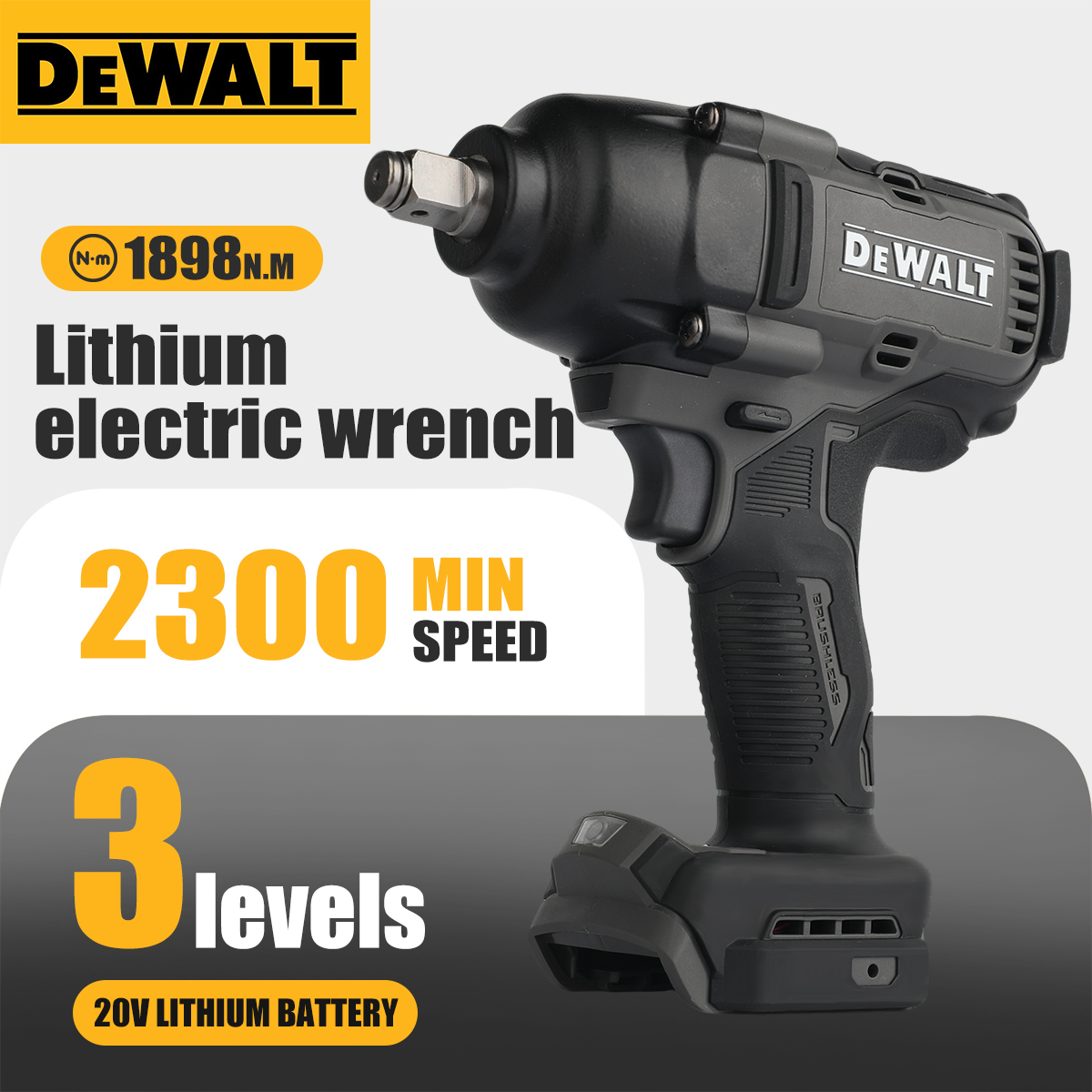 DeWalt DCF99M High Torque Brus - Torque Wrench Digital review and price