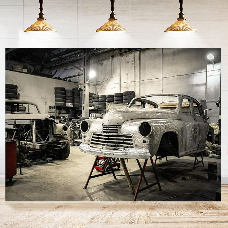 Auto Repair Shop Tyre Lights P - Auto Repair Shop Background review and price